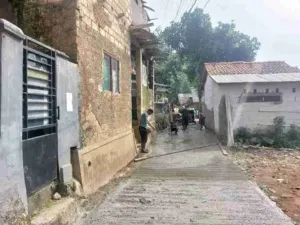 Rabat Beton Jaling di Legok Picung Selesai dari Dana Desa Tahap I