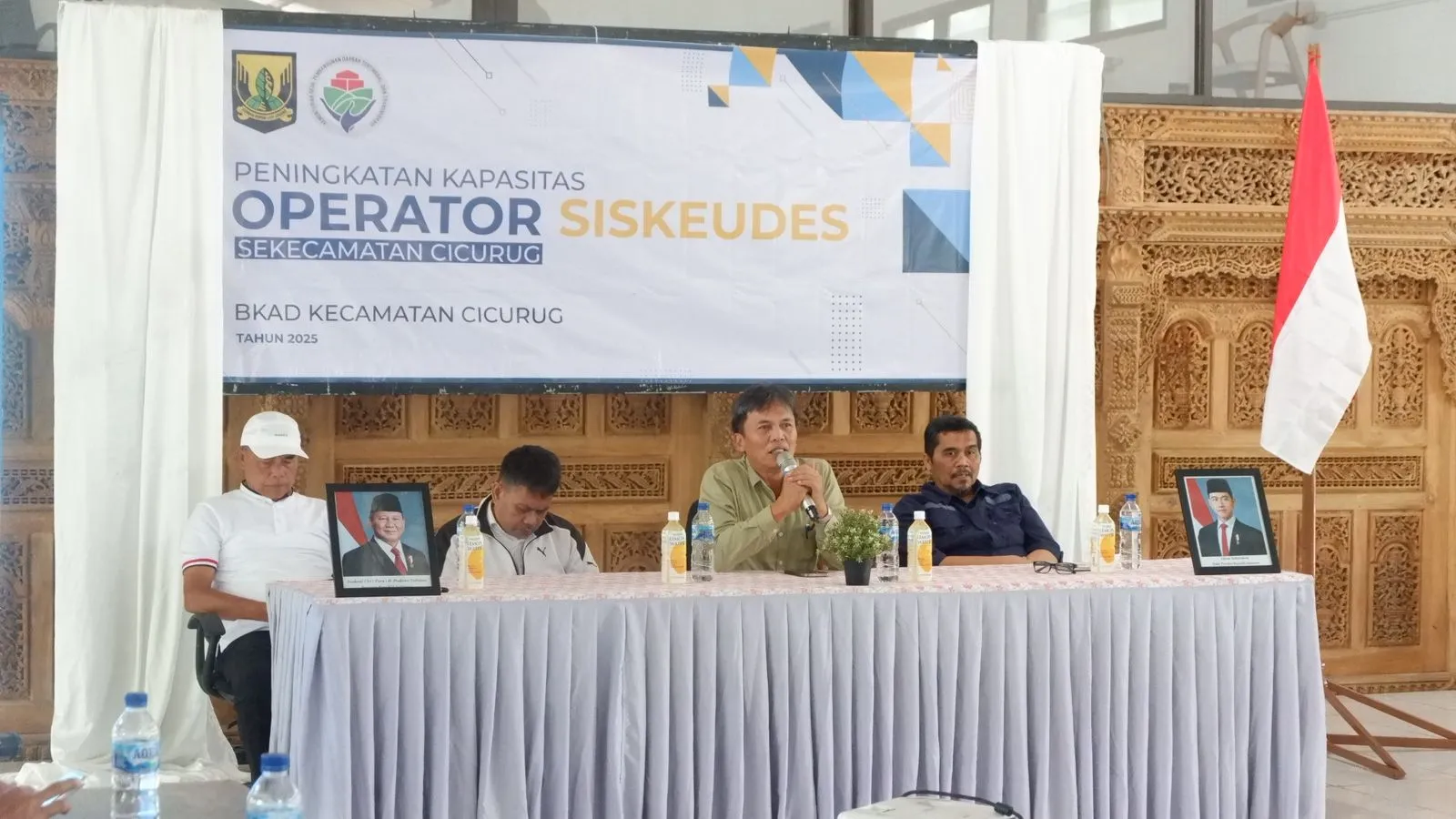 Peningkatan Kapasitas Operator Siskeudes se-Kecamatan Cicurug oleh BKAD