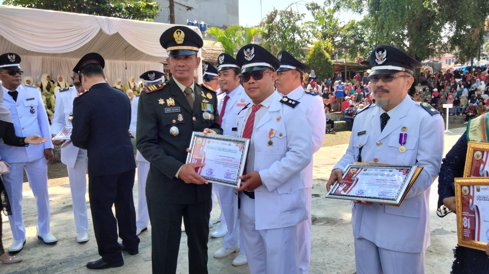 Serba-Serbi HUT ke-81 RI, Desa Cisaat Raih Dua Penghargaan Tingkat Kecamatan Cicurug
